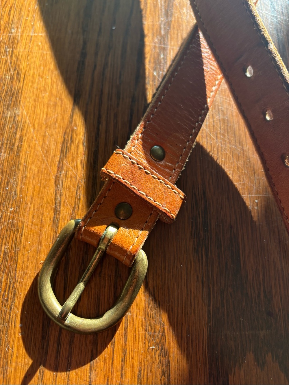 🌸🌺3 for $30🌸🌺- Coastal Cowgirl Soft Leather Belt in Tan - Picture 1 of 4